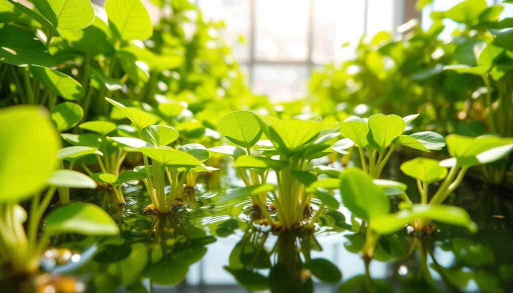 Hydroponic Seedling Feeding