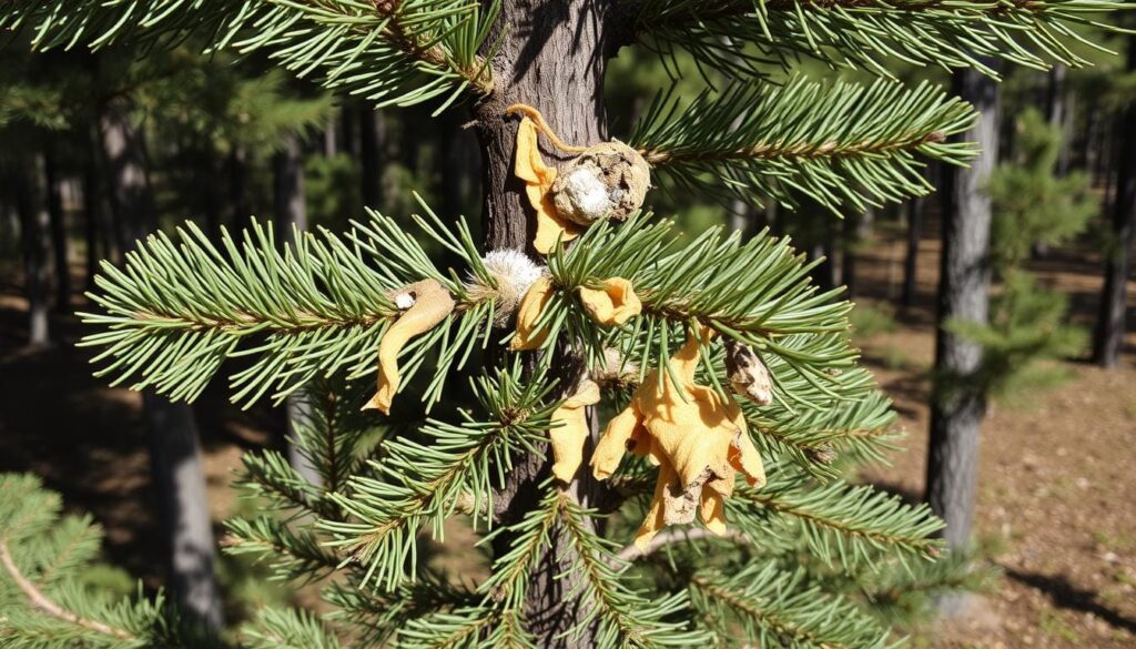 Pine tree disease diagnosis