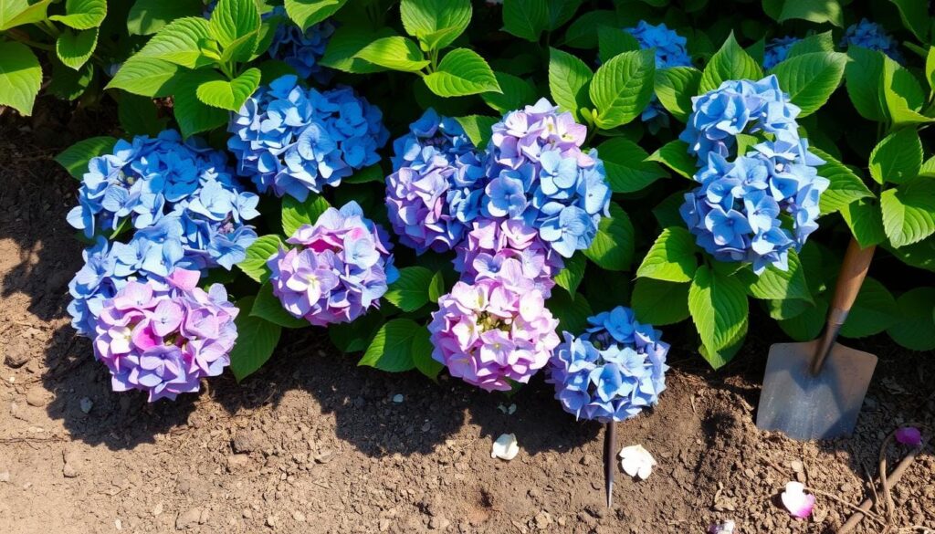 Preparing Hydrangea Plants
