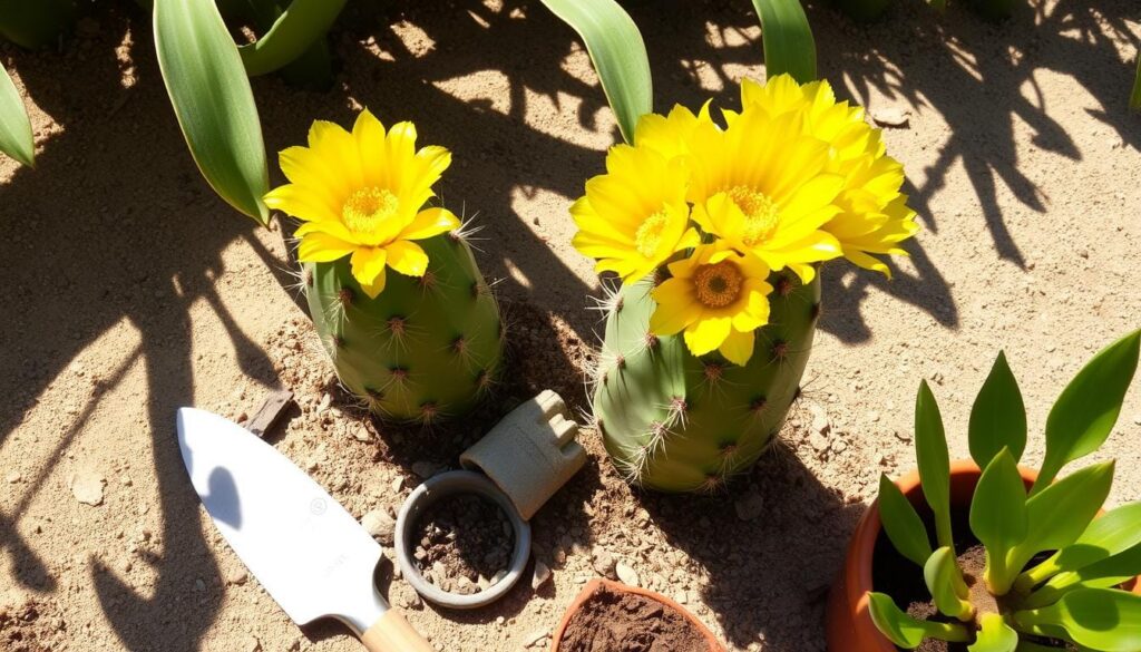 Prickly pear cactus preparation