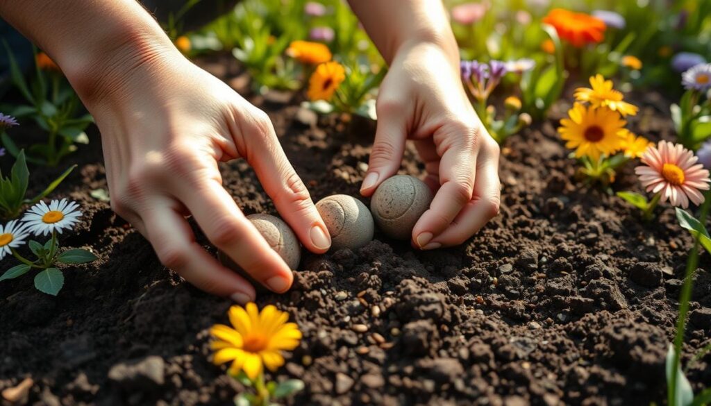 Seed bomb planting