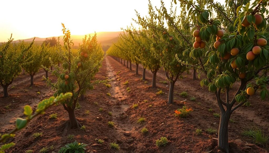 apricot orchard planting