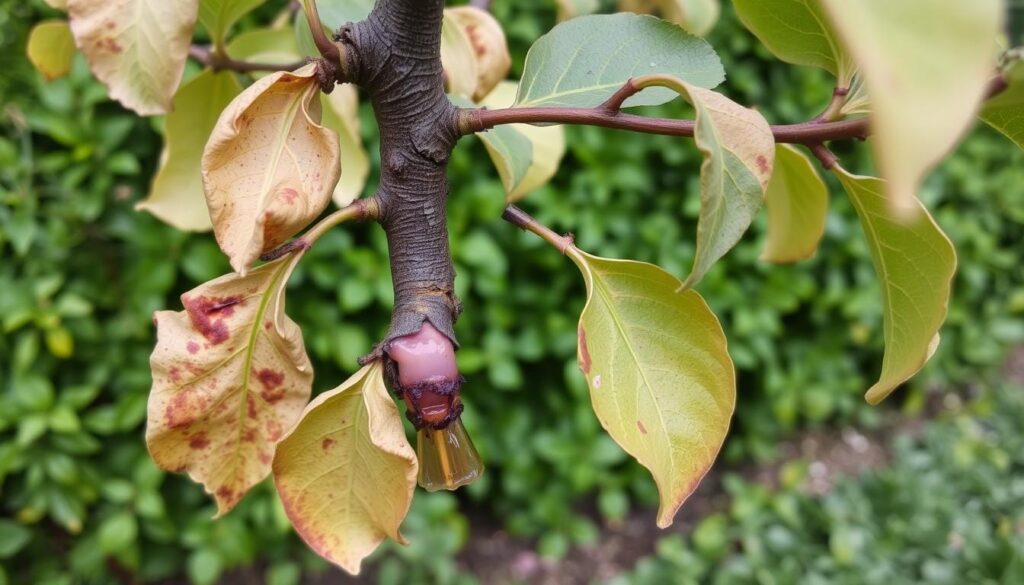 bacterial infections plum trees