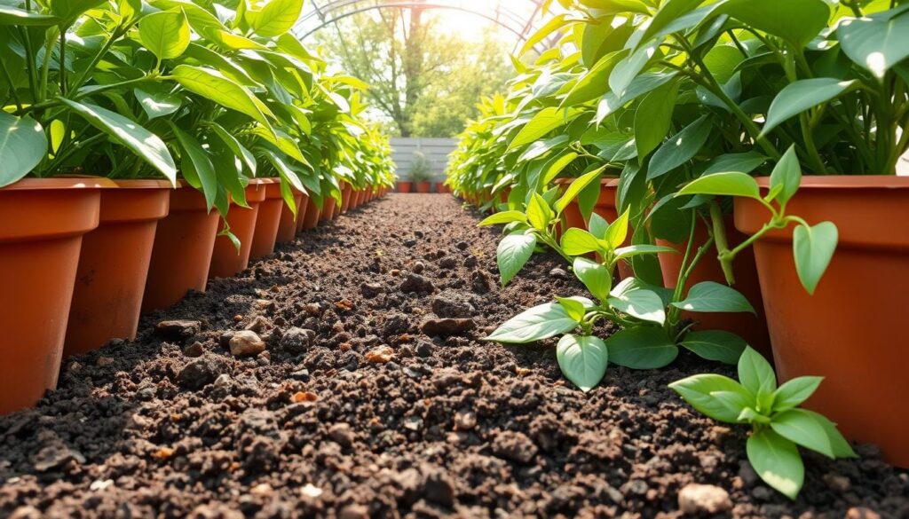 best potting mix for green beans
