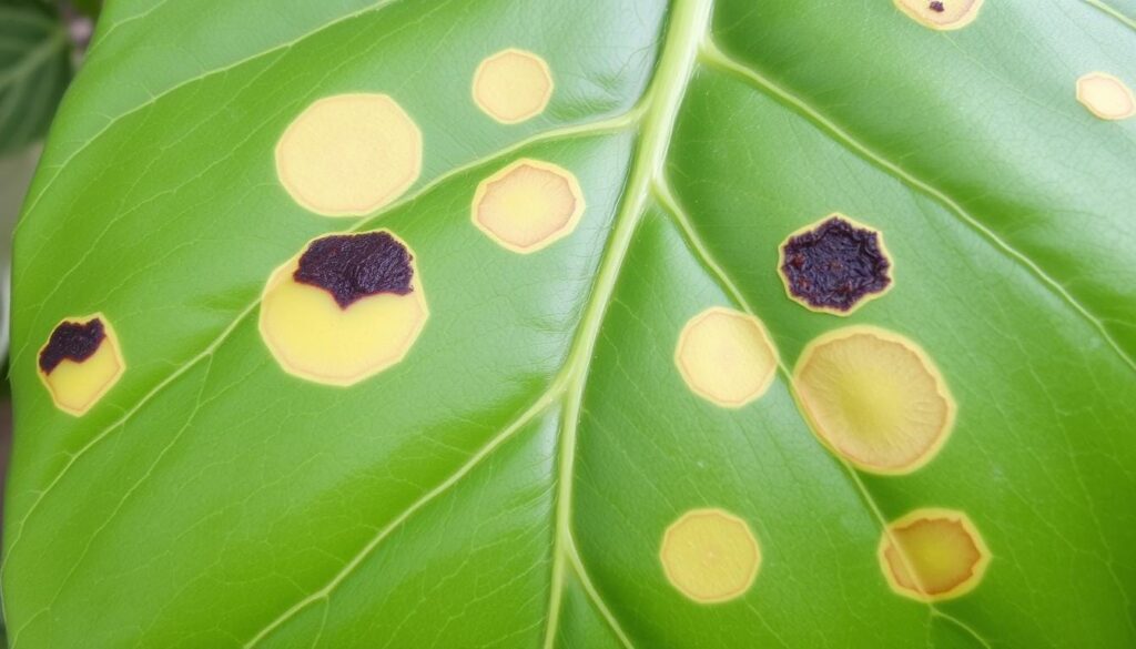 fiddle leaf fig leaf spots