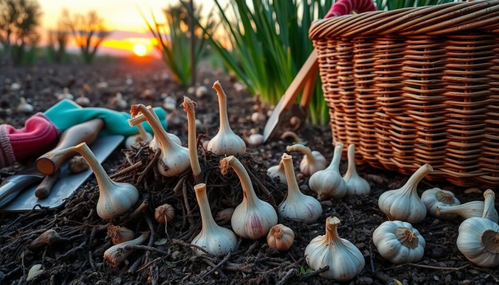 garlic harvesting tips