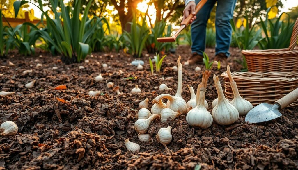 garlic harvesting tips
