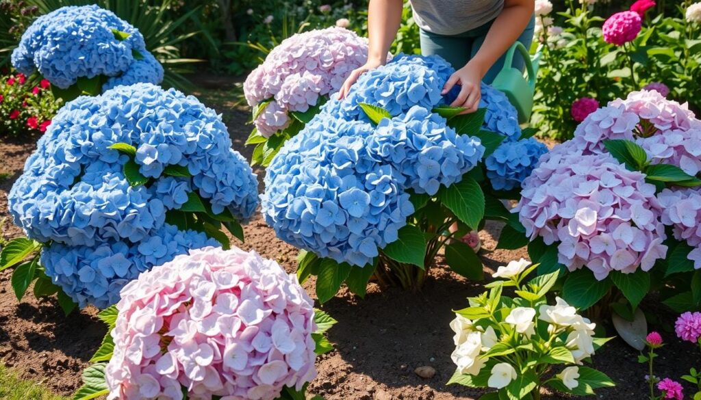 hydrangea division