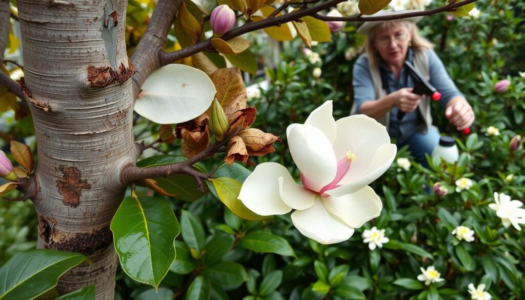 magnolia tree treatment