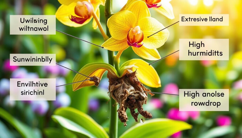 orchid environmental stresses