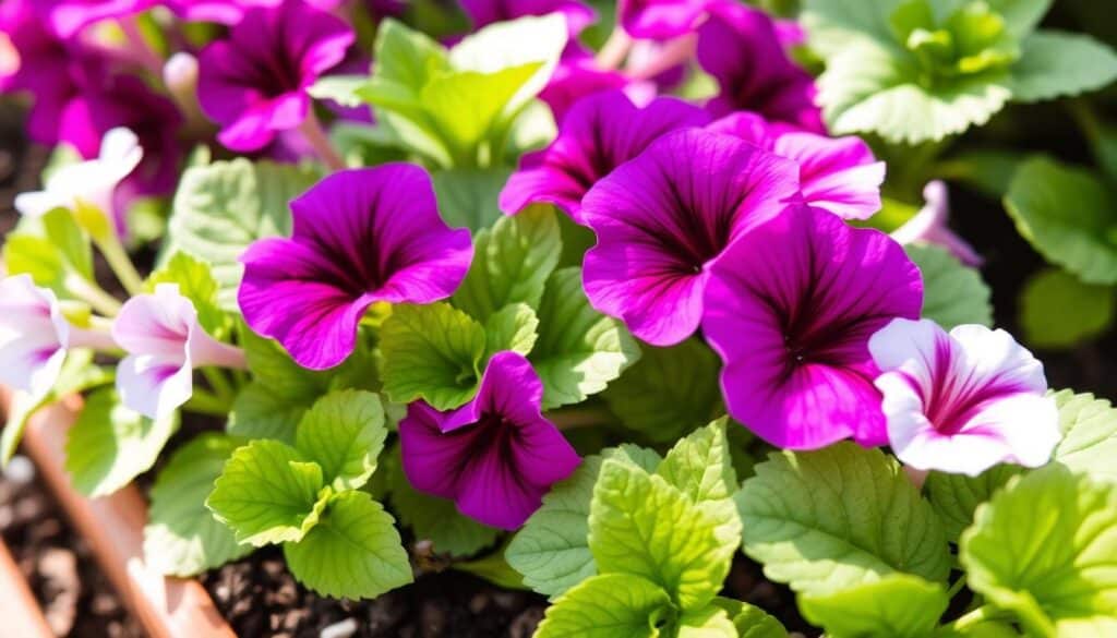 petunia cuttings