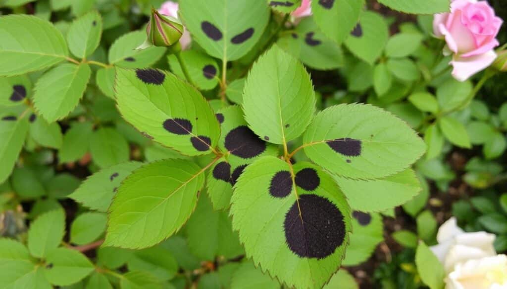 rose black spot disease