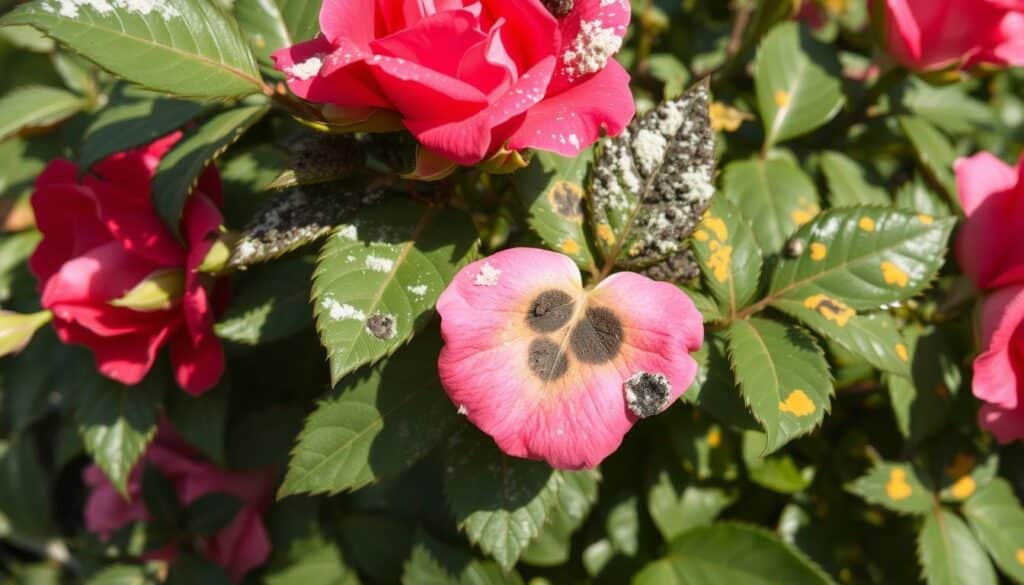rose plant fungal diseases