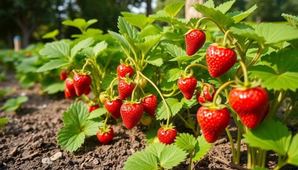 strawberry plant health