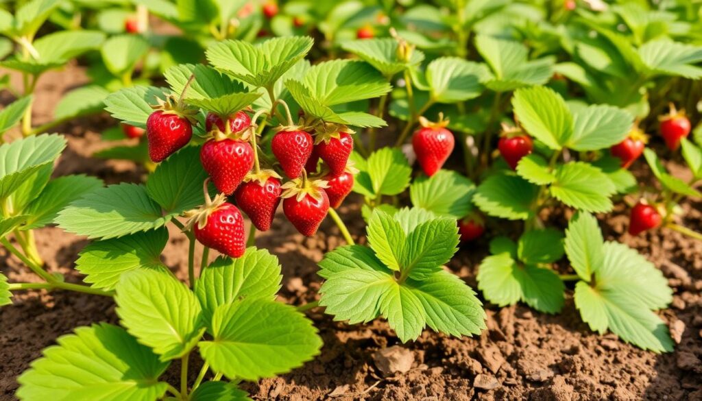 strawberry transplant success
