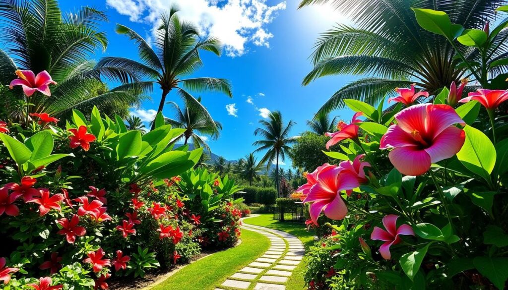tropical landscaping