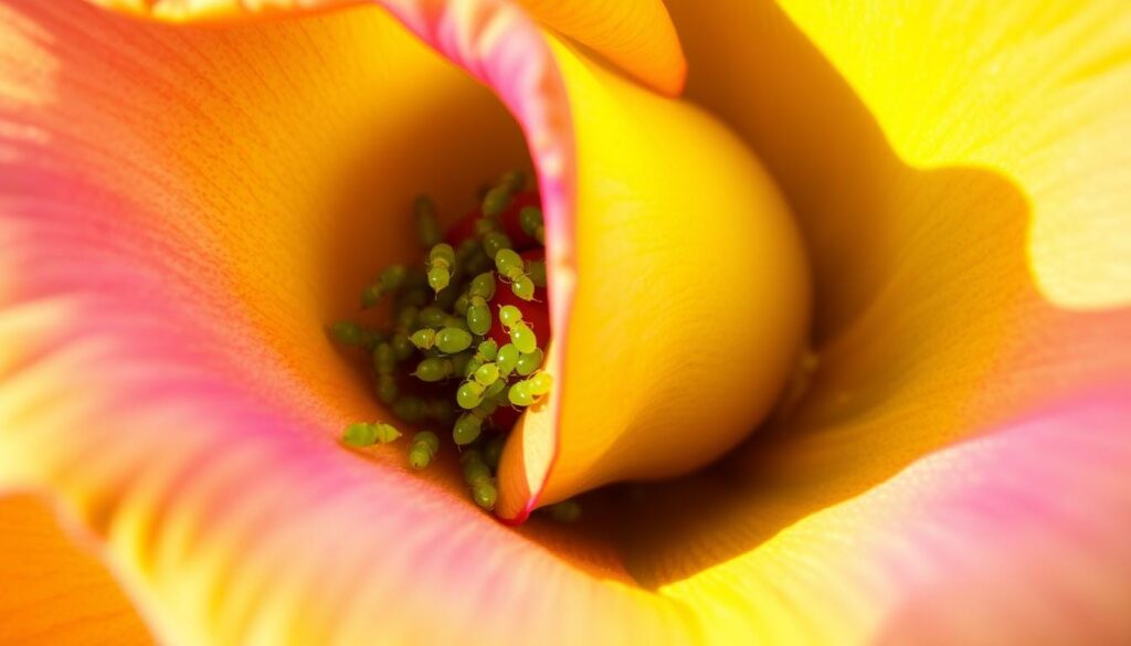 Aphids on a rose Aphids on a rose