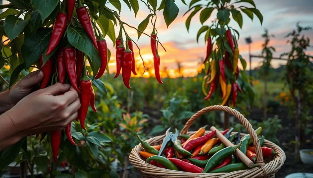 Harvesting Chili Peppers Techniques