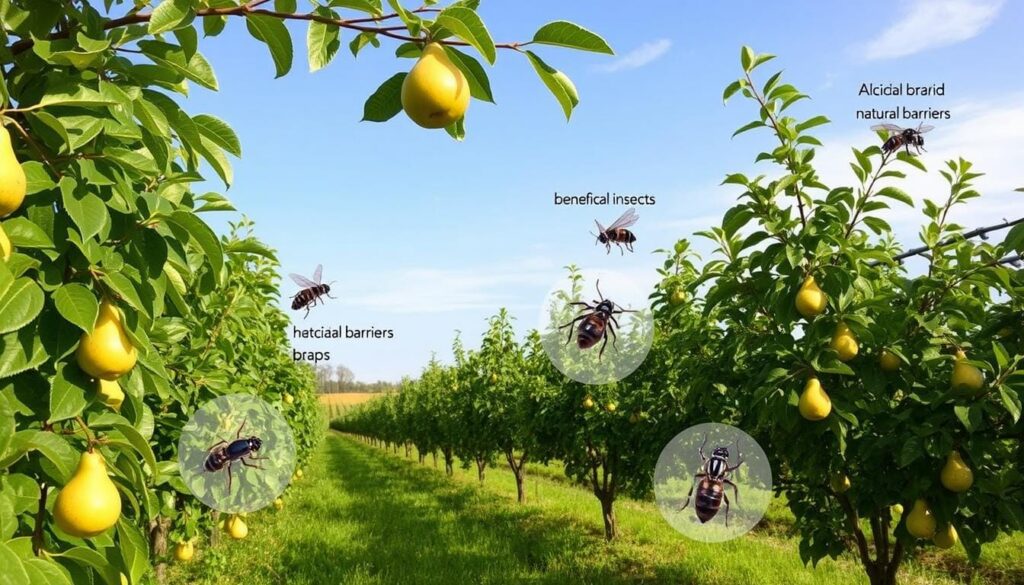 IPM in pear trees