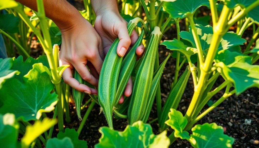Okra Harvesting Tips