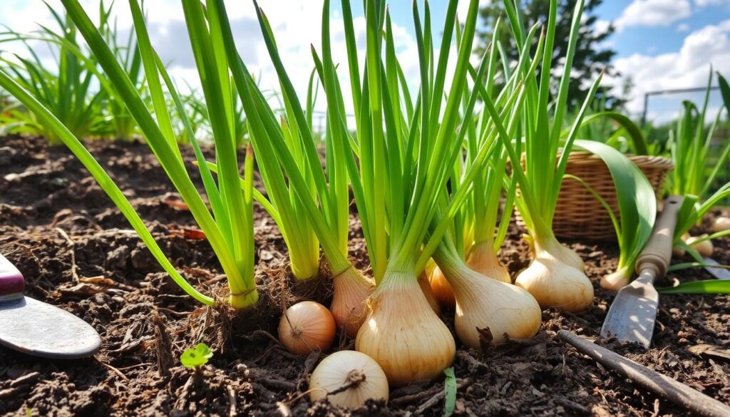 Onion Harvesting Time Planning