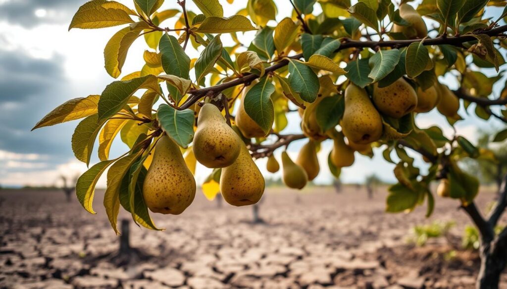 Pear tree stress