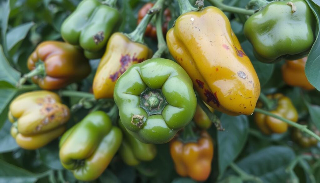 Pepper fruit diseases