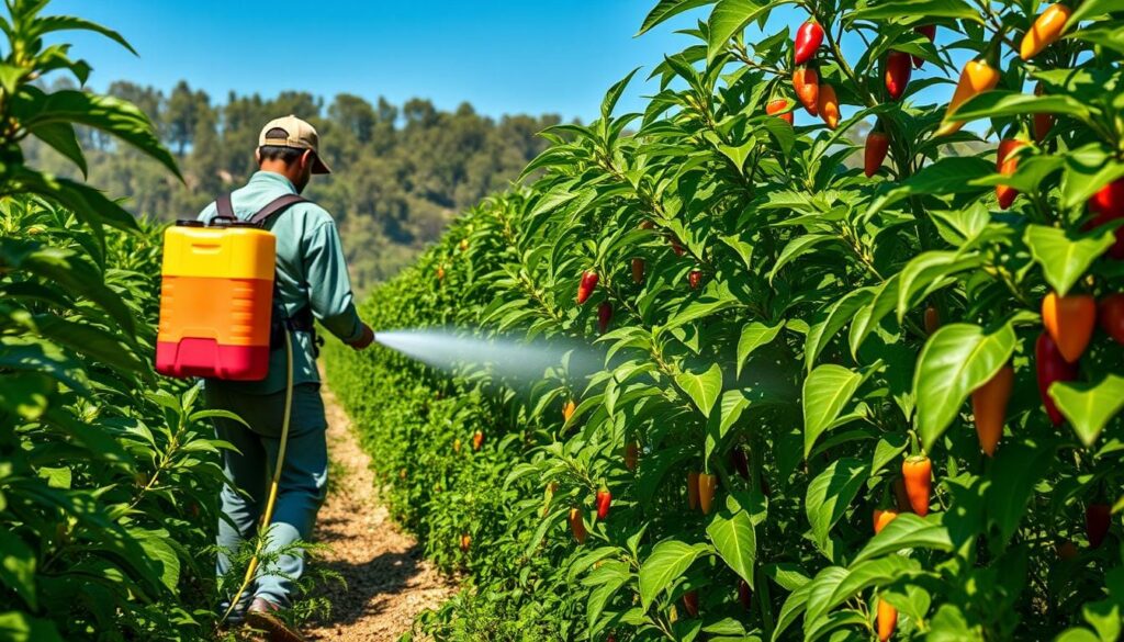 Pesticide application