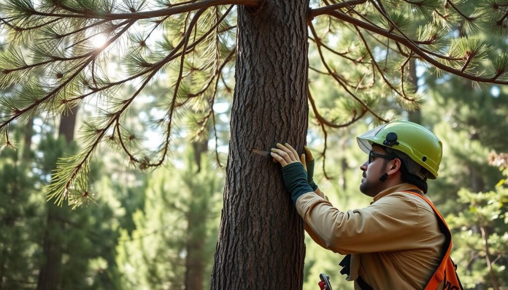 Pine tree arborist