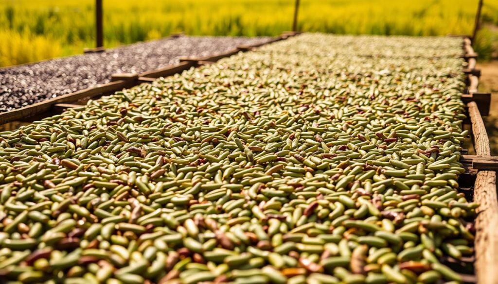 Pinto Bean Drying Process