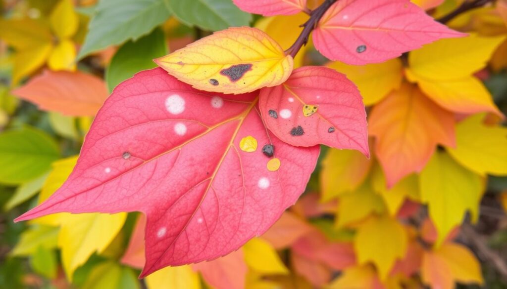 Redbud tree leaf symptoms