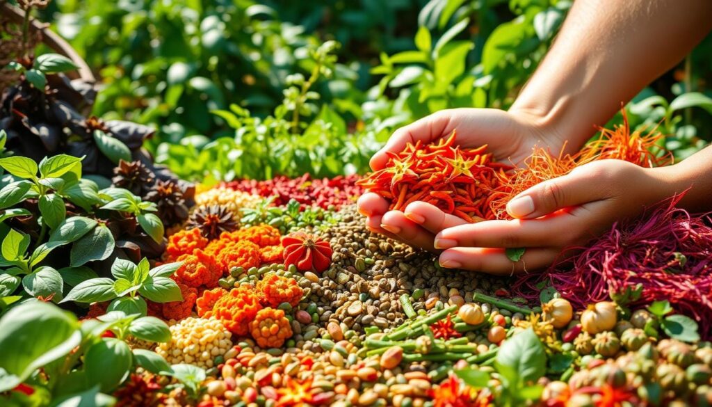 Spice Harvesting Techniques
