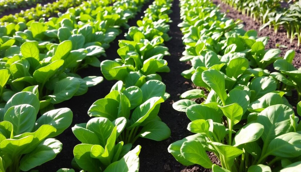 Spinach Succession Planting