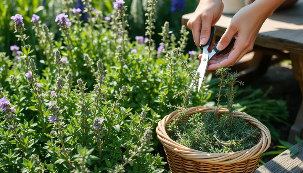 Thyme Harvesting Techniques