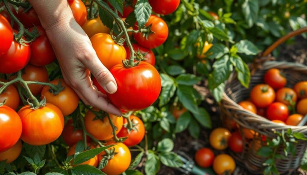Tomato Picking Tips and Ripe Tomato Identification