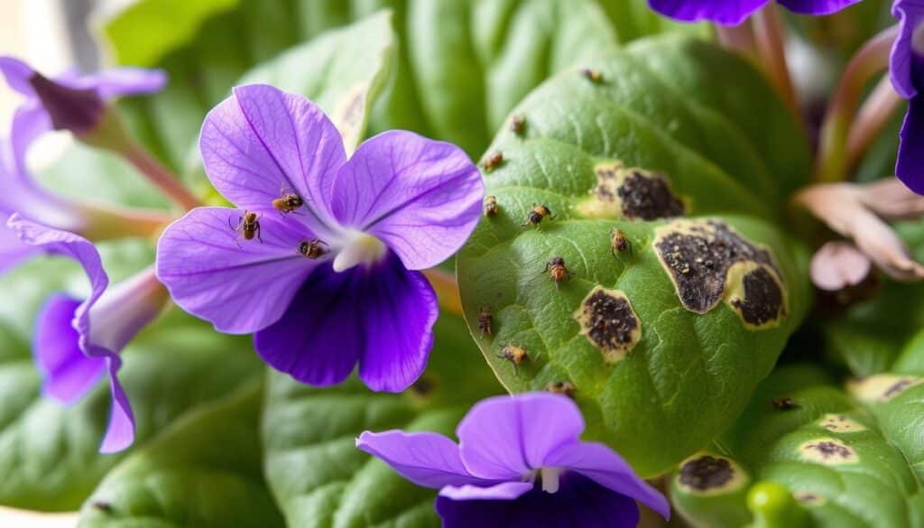 african violet pest infestations