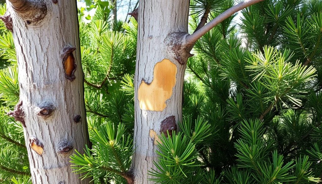 arborvitae cankers