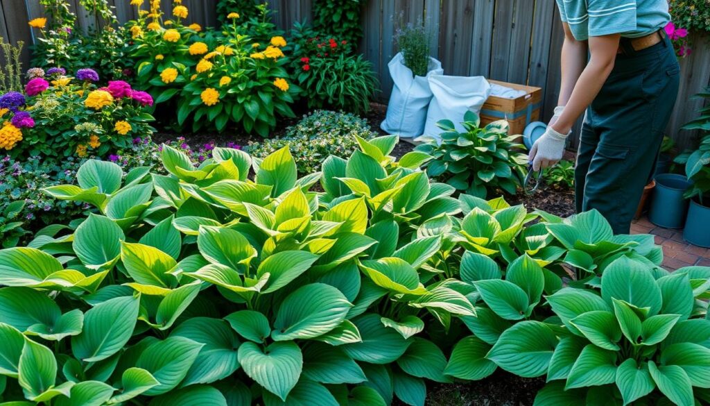 hosta maintenance