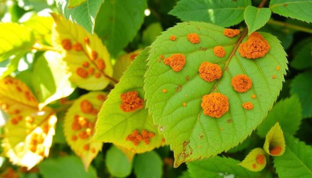 rose rust fungus