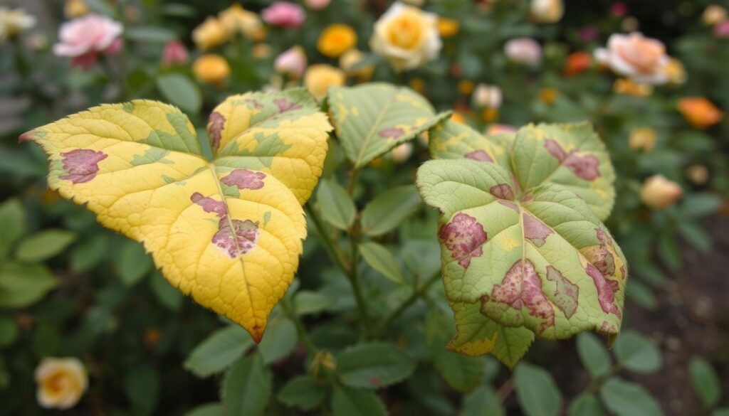 rose virus symptoms