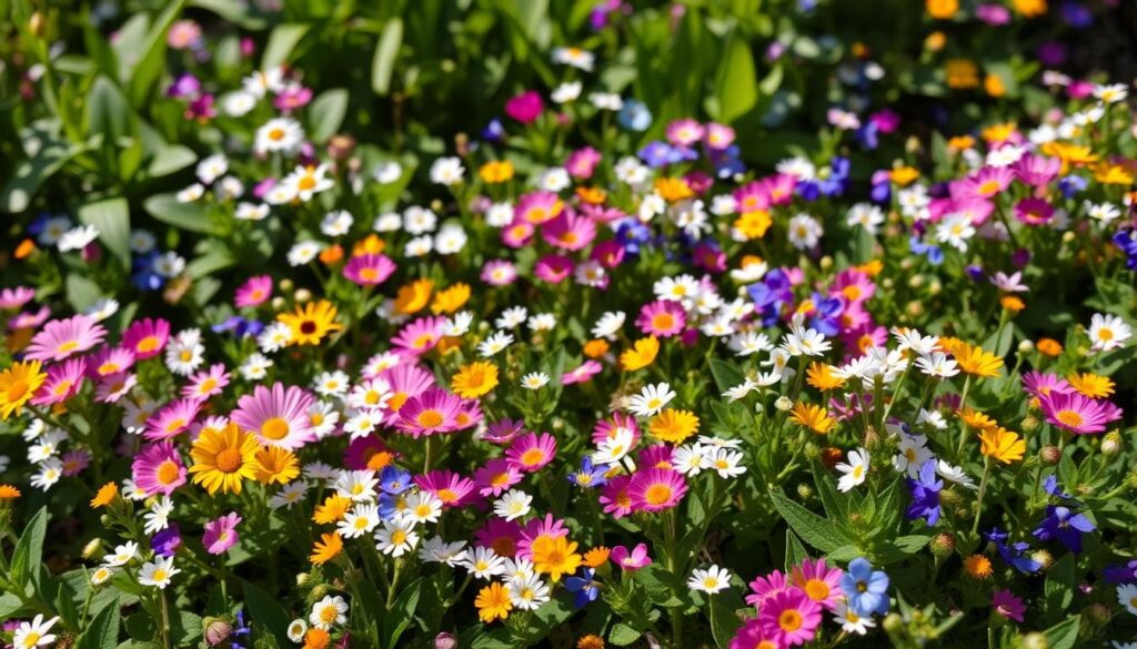 small flowers garden