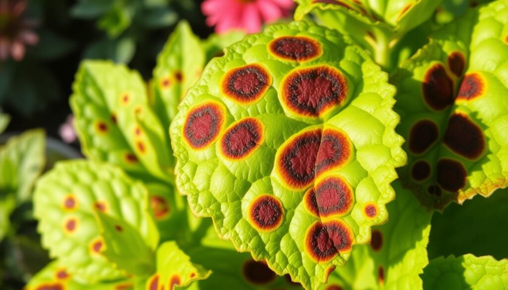 zinnia leaf spot