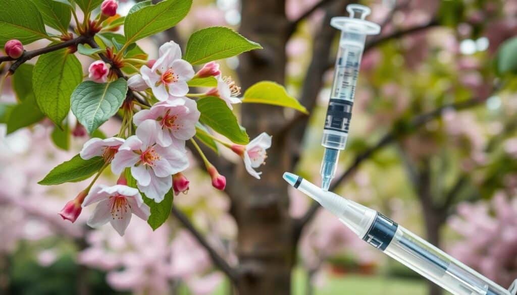 Cherry Tree Chemical Treatment