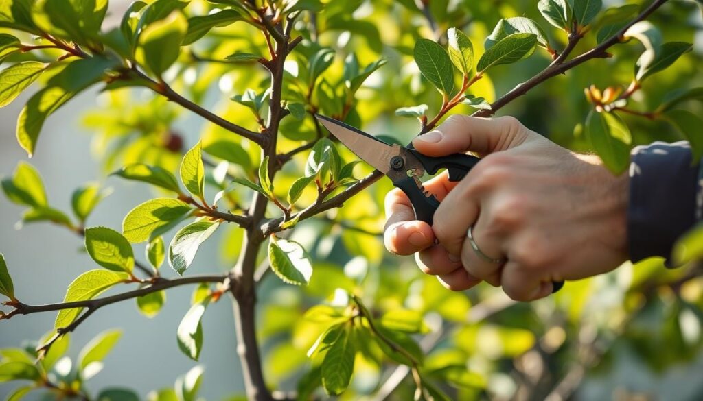 Pruning Disease Resistant Plum Trees