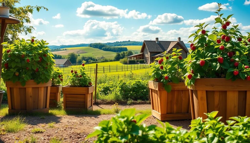 Raspberry Container Placement Guide