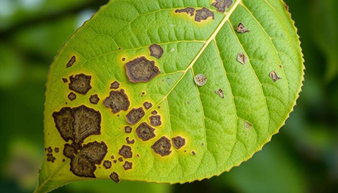 apple tree leaves disease