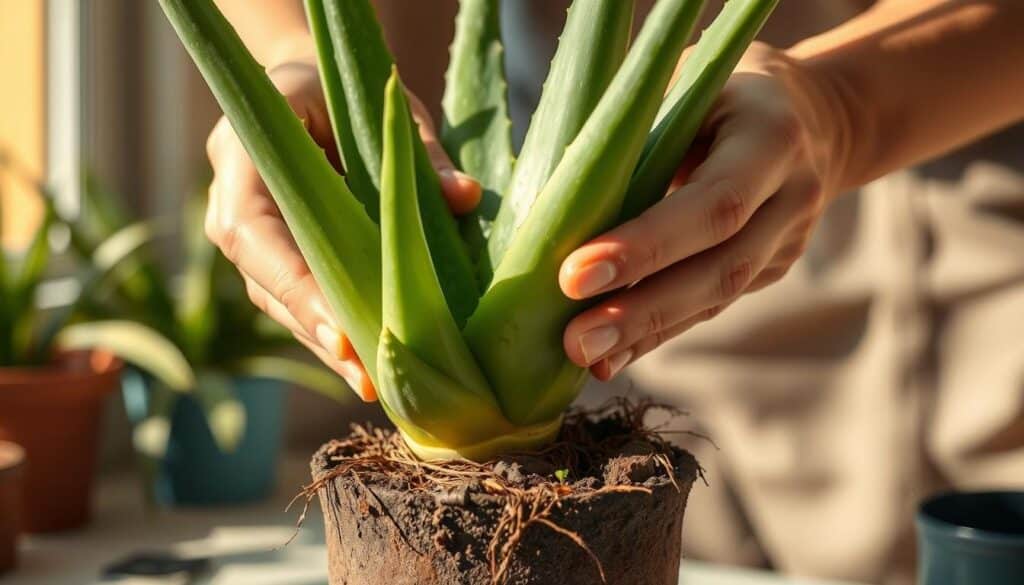 Aloe Repotting Tips and Care