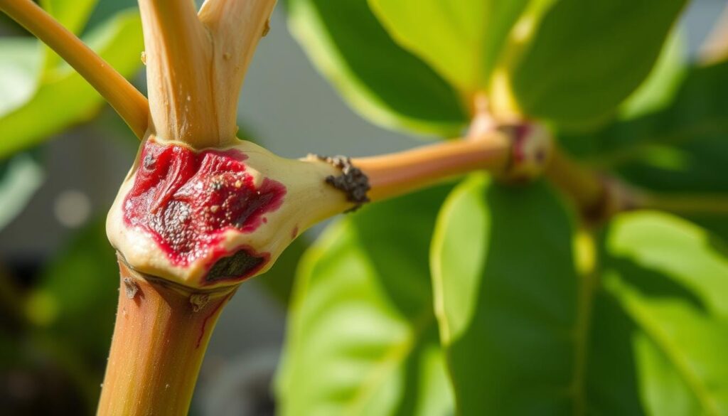 Mandevilla plant bacterial diseases