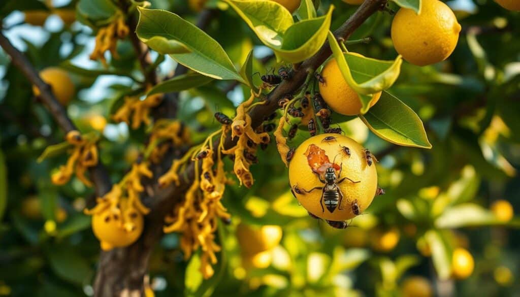 Meyer Lemon Tree Pest Infestation
