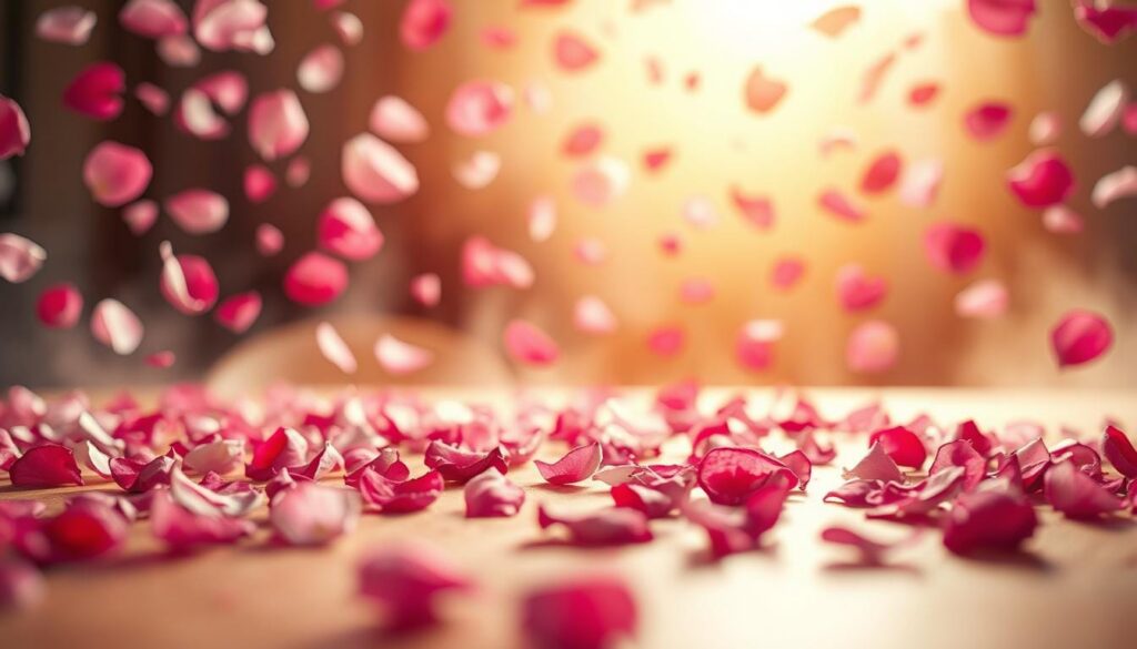 Romantic Rose Petal Decorations
